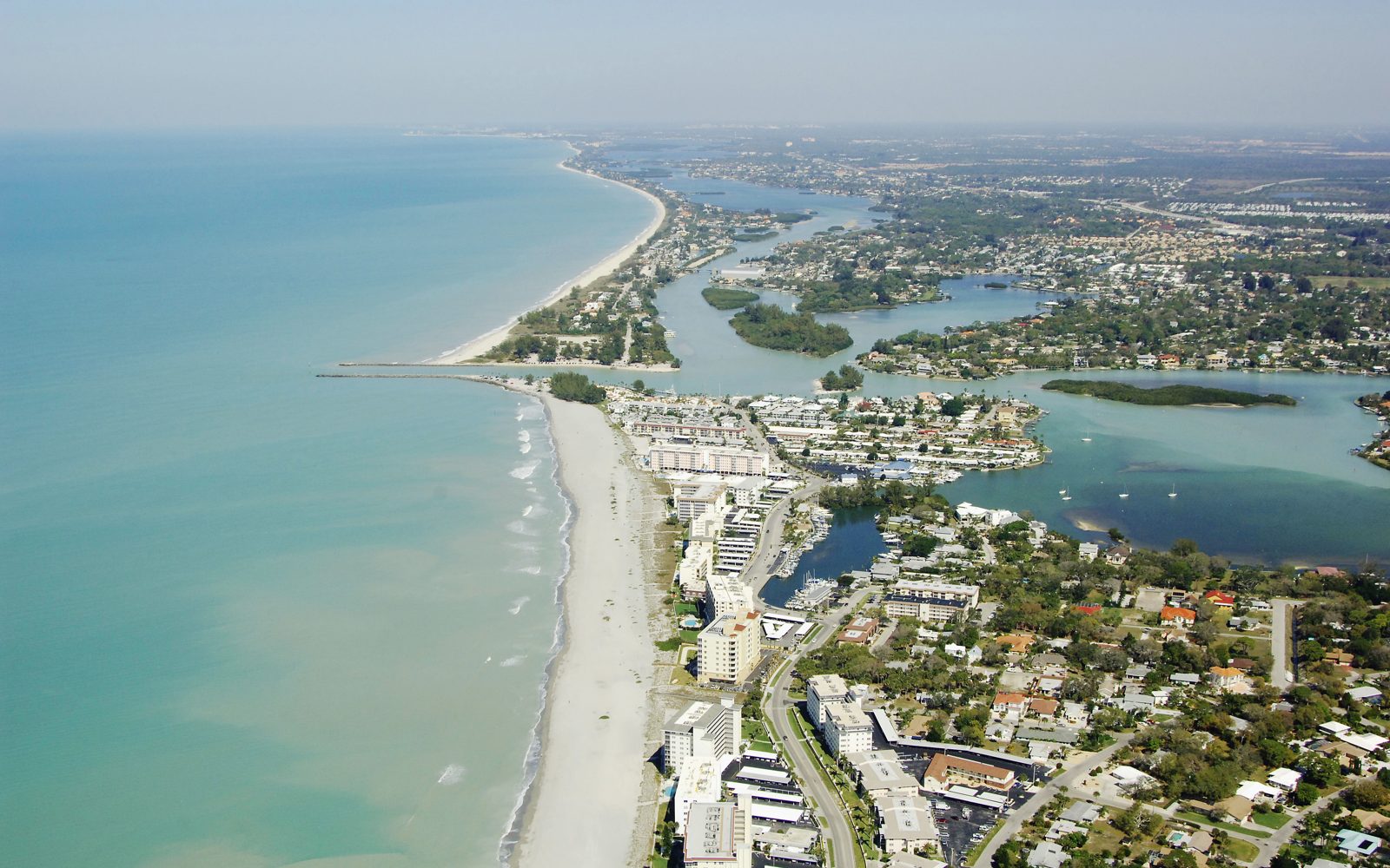 Downtown Venice, Florida on the Gulf Coast